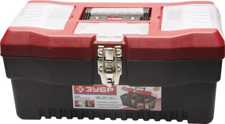 Ящик ЗУБР &quot;МАСТЕР&quot; пластмассовый для инструмента, 40,6x22,5x20,2см, 16&quot; 38322_z01 купить в Тобольске