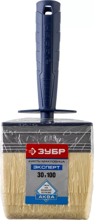 Макловица ЗУБР &quot;АКВА&quot;, искусственная щетина, пластмассовый корпус, 30х100мм 01817-10 купить в Тобольске