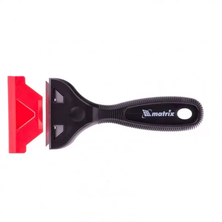 Скребок пластмассовый с трапециевидным сменным лезвием Matrix 79546 купить в Тобольске