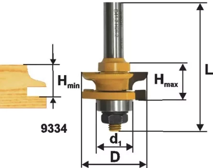 Фреза комб рамочная ф413х26 хв 12мм 9334 купить в Тобольске