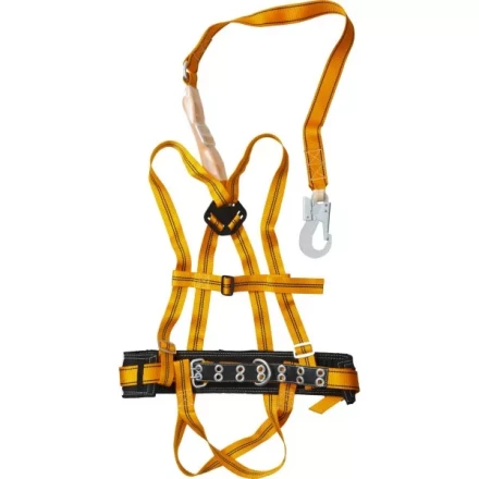 Лямочный пояс СИБИН тип ППДаА, материал стропа - лента, с наплечными и набедренными лямками 11563 купить в Тобольске