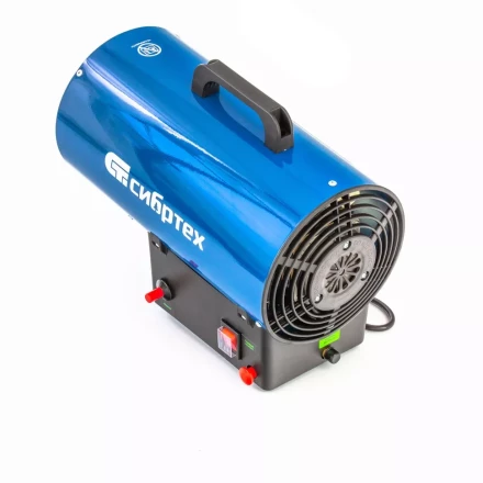 Газовая тепловая пушка СТГ-15, 15 кВт, 500 м3/ч, пропан-бутан Сибртех 96452 купить в Тобольске