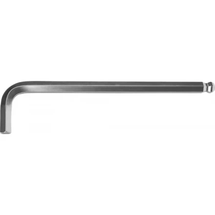 Ключ KRAFTOOL &quot;INDUSTRIE&quot; имбусовый, длинный c шариком, Cr-Mo, хромосатинированное покрытие, HEX 17 27437-17 купить в Тобольске