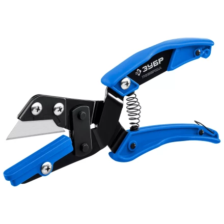 ЗУБР Универсал, для пластмассовых и резиновых профилей, угловые ножницы со сменным трапециевидным лезвием, Профессионал (23371) купить в Тобольске