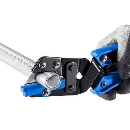 ЗУБР Универсал, для пластмассовых и резиновых профилей, угловые ножницы со сменным трапециевидным лезвием, Профессионал (23371) купить в Тобольске