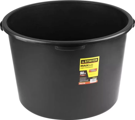 Кадка STAYER &quot;MASTER&quot; строительная пластмассовая, 90л 06098-90 купить в Тобольске
