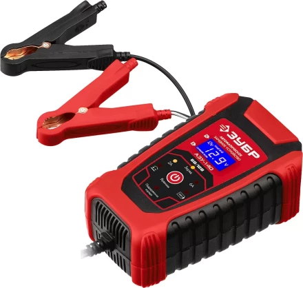 ЗУБР АЗУ-140, 6/12 В, 6 А, автоматическое зарядное устройство (59310) купить в Тобольске