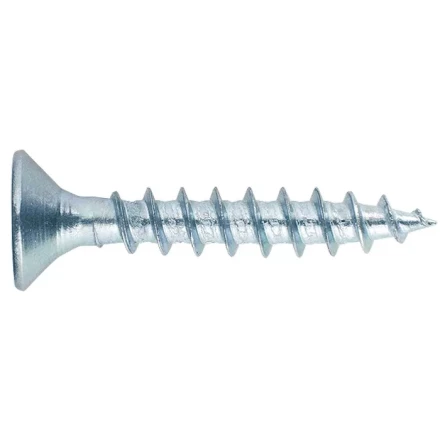 Саморезы универсальные 6,0х60 потайная головка PZ оцинкованные 100шт ШУРУПЬ 49135 купить в Тобольске