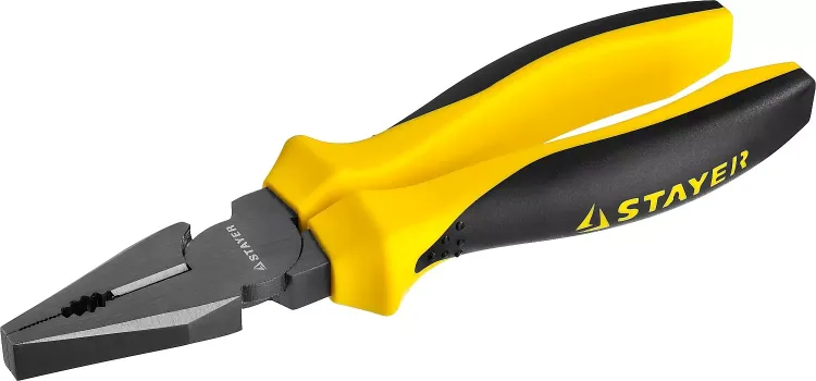Плоскогубцы комбинированные STAYER "PROTech", эксцентриковое расположение шарнира, 200мм 22027-1-20_z02 купить в Тобольске