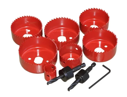 Набор коронок для дерева 9 предметов Энкор 19158 купить в Тобольске