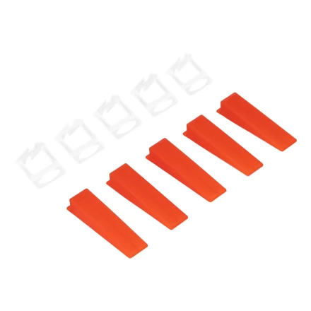 Комплект зажим + клин для системы выравнивания плитки СВП Ворота XL, 200/100 шт. в пакете Matrix 88125 купить в Тобольске