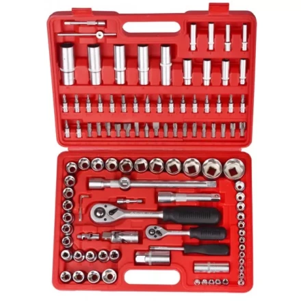 Набор ЗУБР &quot;МАСТЕР&quot; Торцовые головки SUPER LOCK, 1/2&quot;+1/4&quot;, 108 предметов 27635-H108 купить в Тобольске