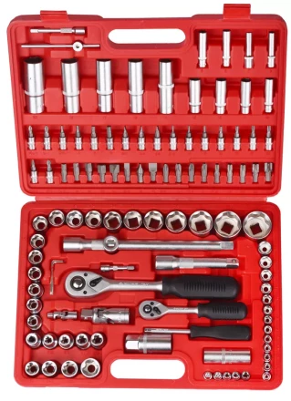 Набор ЗУБР &quot;МАСТЕР&quot; Торцовые головки SUPER LOCK, 1/2&quot;+1/4&quot;, 108 предметов 27635-H108 купить в Тобольске