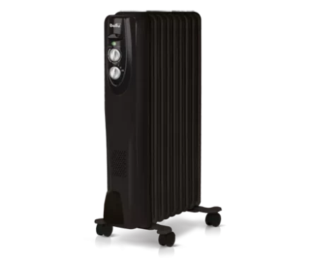 Маслянный радиатор обогреватель электрический BALLU Classic black BOH/CL-09BRN 2000 купить в Тобольске