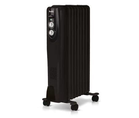 Маслянный радиатор обогреватель электрический BALLU Classic black BOH/CL-09BRN 2000 купить в Тобольске