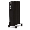 Маслянный радиатор обогреватель электрический BALLU Classic black BOH/CL-09BRN 2000 купить в Тобольске