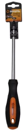 Отвёртка крестовая PZ3 150 мм Вихрь купить в Тобольске