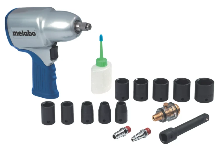 Ударный гайковёрт Metabo 1/2" SR 1500 Set купить в Тобольске
