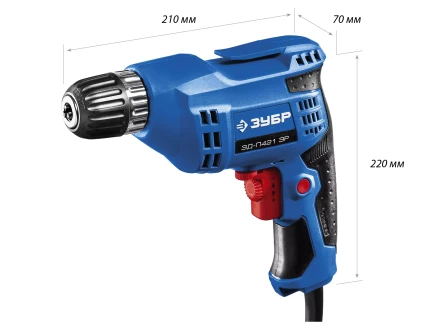 Дрель реверсивная ЗД-П421 ЭР серия ПРОФЕССИОНАЛ купить в Тобольске