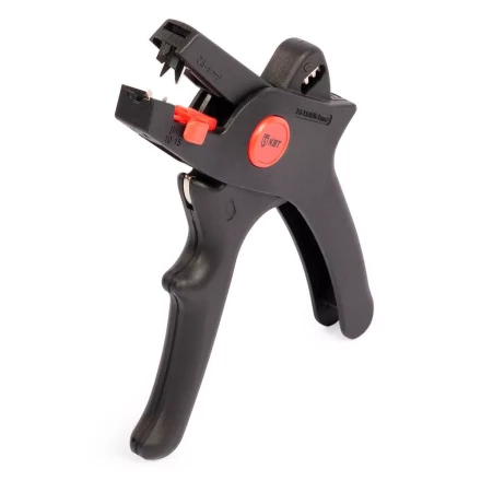 Автоматический торцевой стриппер КВТ WS-16 для снятия изоляции с проводов 0.5–6.0 мм с функцией резки (90987) купить в Тобольске