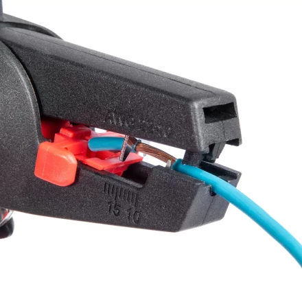 Автоматический торцевой стриппер КВТ WS-16 для снятия изоляции с проводов 0.5–6.0 мм с функцией резки (90987) купить в Тобольске