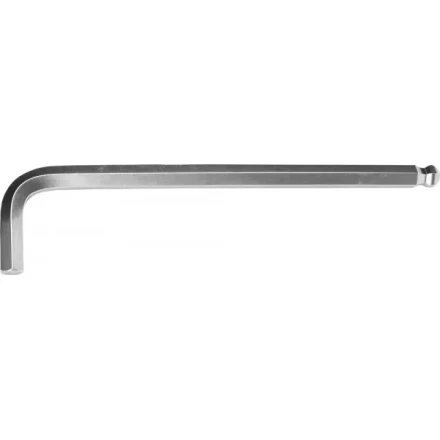 Ключ KRAFTOOL &quot;INDUSTRIE&quot; имбусовый, длинный c шариком, Cr-Mo, хромосатинированное покрытие, HEX 19 27437-19 купить в Тобольске
