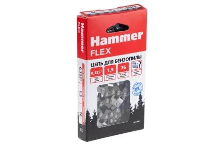 Цепь пильная HAMMER 0,325&#039;&#039;-1,5мм-76зв купить в Тобольске