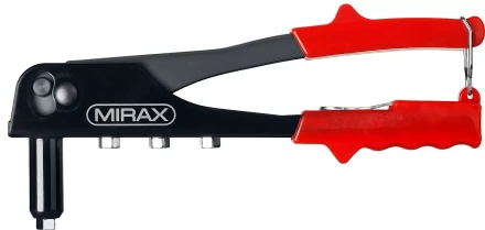 Заклепочник, MIRAX 31033, для алюминиевых заклепок d=2,4 / 3,2 / 4,0 / 4,8 мм, длина 225мм 31033_z01 купить в Тобольске