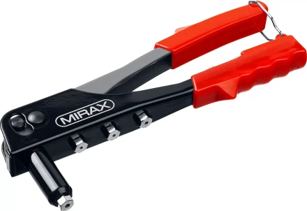 Заклепочник, MIRAX 31033, для алюминиевых заклепок d=2,4 / 3,2 / 4,0 / 4,8 мм, длина 225мм 31033_z01 купить в Тобольске