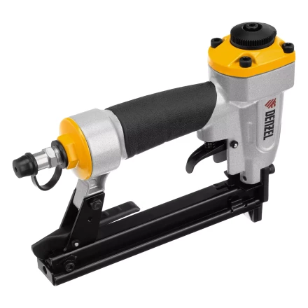 Степлер пневматический Denzel  PS8016 для прямоугольных скоб 21GA от 6 до 16 мм 57400 купить в Тобольске