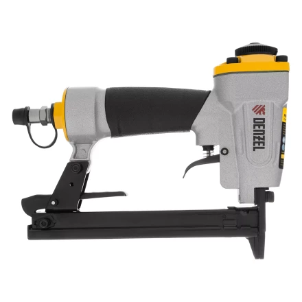 Степлер пневматический Denzel  PS8016 для прямоугольных скоб 21GA от 6 до 16 мм 57400 купить в Тобольске