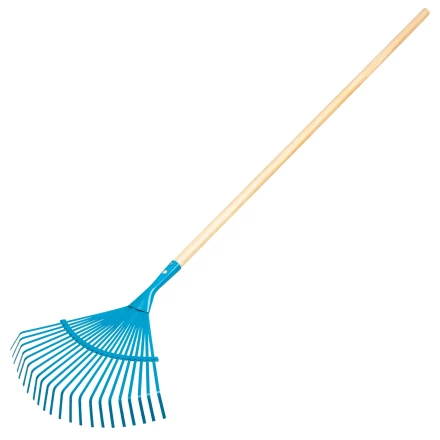 Грабли веерные стальные Palisad, 430 х 1550 мм, 22 плоских зуба, лакированный черенок, Luxe, 617885 купить в Тобольске