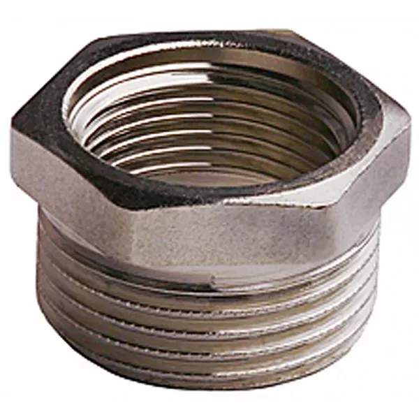 Футорка GENERAL FITTINGS никелированная латунь, 1" х 3/4" 51081-1-3/4 купить в Тобольске