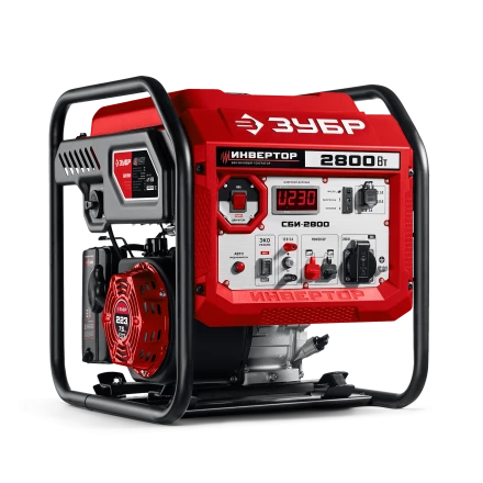 ЗУБР 2800 Вт, инверторный генератор (СБИ-2800) купить в Тобольске