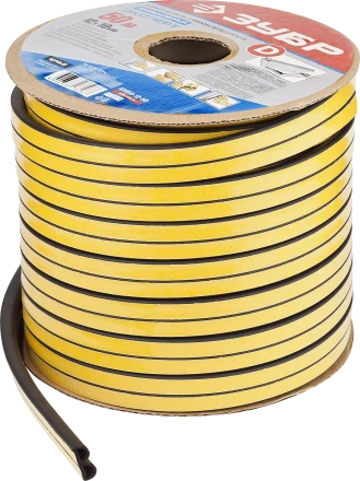 Уплотнитель самоклеящиеся промышленный Зубр серия ЭКСПЕРТ 40950-12-50 купить в Тобольске