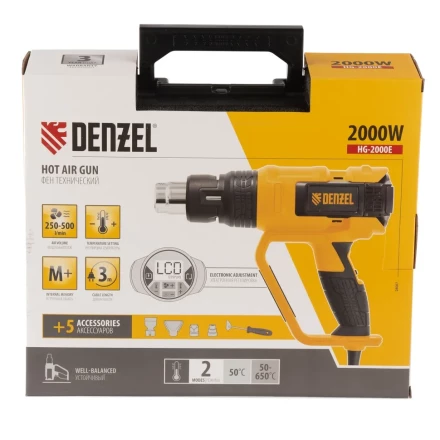 Фен строительный HG-2000E Denzel 28007 купить в Тобольске