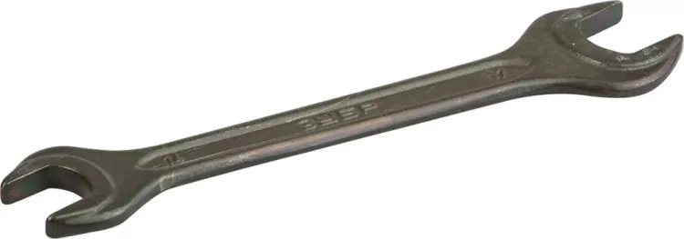 Ключ рожковый ЗУБР, серия "Т-80", оцинкованный, 14х17мм 2701-14-17 купить в Тобольске