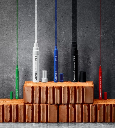 ЗУБР МК-80 красный, 0.8 мм маркер-краска (06324-3) купить в Тобольске