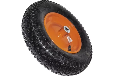 Колесо пневматическое Вихрь КТ-380-16 (380 мм, d 16мм) для тачек 90-1, 110-1 73/7/4/9 купить в Тобольске
