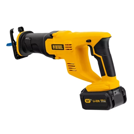 Пила сабельная аккумуляторная CRC-115, 18В Li-Ion Denzel 28465 купить в Тобольске