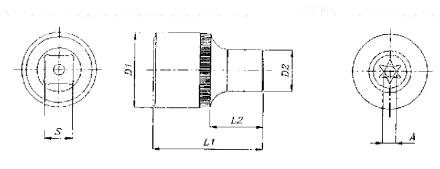 Торцевая головка 1/2&quot;DR внешний TORX Е-24 S06H424 Jonnesway 49718 купить в Тобольске