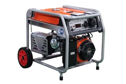 Генератор бензиновый TOR KM9500HA 7,0 кВт 220В с АВР, электростартером и колесами 1049609 купить в Тобольске