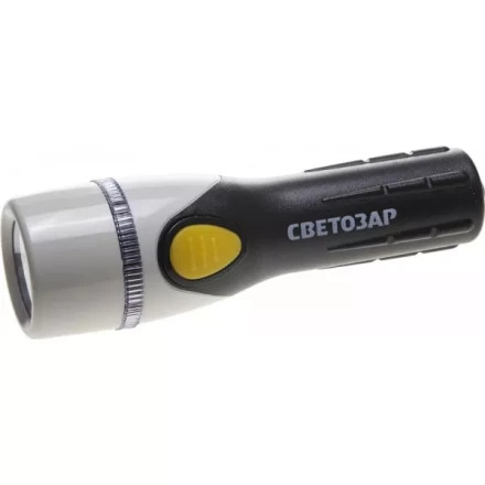 Фонарь СВЕТОЗАР &quot;UPITER&quot; ручной с пластмассовым корпусом и ремешком, ксеноновая лампа, 2xC SV-56373 купить в Тобольске