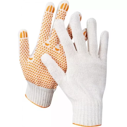 Перчатки STAYER &quot;МASTER&quot; трикотажные, 7 класс, х/б, с защитой от скольжения, L-XL, 10пар 11397-H10 купить в Тобольске