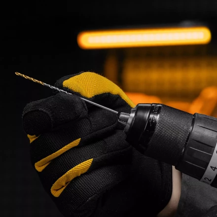 Сверло спиральное по металлу 3 х 100 мм, Р6М5, Golden Tip, удлиненное, 2шт. Denzel 718247 купить в Тобольске