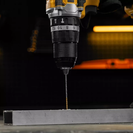 Сверло спиральное по металлу 3 х 100 мм, Р6М5, Golden Tip, удлиненное, 2шт. Denzel 718247 купить в Тобольске