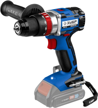 Бесщеточная дрель-шуруповерт ударная Зубр, без АКБ (T7), в коробке DBS-201 серия «ПРОФЕССИОНАЛ» купить в Тобольске