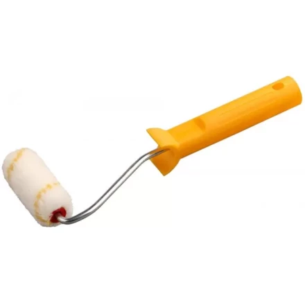 Мини-ролик GIRPAINT ПОЛИАКРИЛ малярный, ворс 10мм, бюгель 6мм, 15х70мм, STAYER Master 0509-07 купить в Тобольске