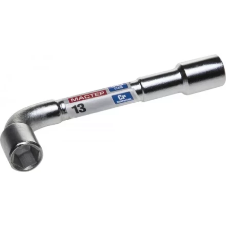 Ключ торцовый ЗУБР &quot;МАСТЕР&quot; двухсторонний L-образный, проходной, 13мм 27185-13 купить в Тобольске