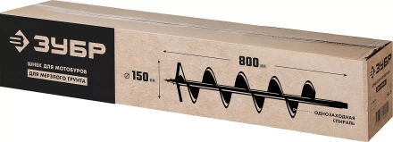 ЗУБР d 100 мм, грунт, шнек для мотобуров (7051-10) купить в Тобольске